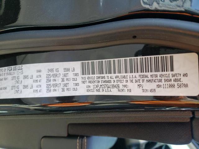 Photo 10 from auction – 2016 JEEP CHEROKEE L with VIN 1C4PJMCS7GW199426