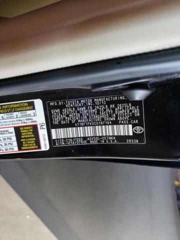 Photo 10 from auction – 2012 TOYOTA CAMRY BASE with VIN 4T1BF1FKXCU187164