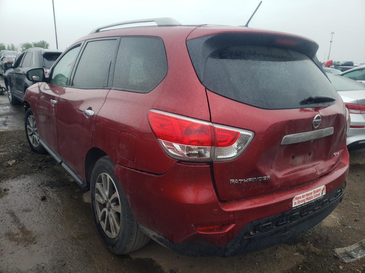 Photo 3 from auction – 2014 NISSAN PATHFINDER with VIN 5N1AR2MNXEC612901