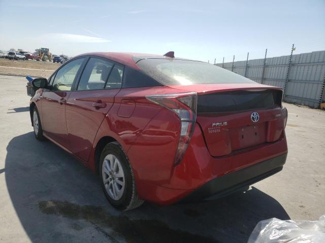 Photo 3 from auction – 2018 TOYOTA PRIUS with VIN JTDKBRFU2J3598481