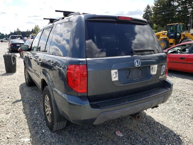 Photo 3 from auction – 2004 HONDA PILOT EXL with VIN 2HKYF18534H534643