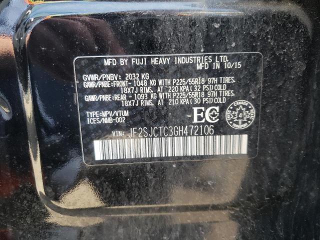 Photo 10 from auction – 2016 SUBARU FORESTER 2 with VIN JF2SJCTC3GH472106