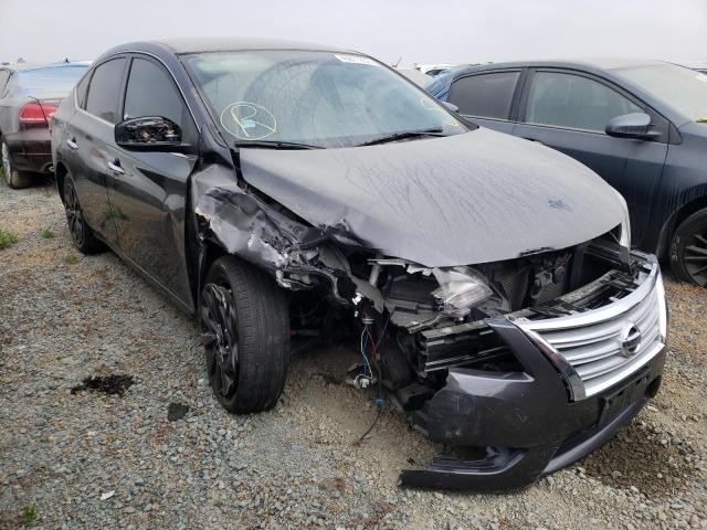 NISSAN SENTRA S 2015 with VIN 3N1AB7AP1FY287627 - Photo from auction