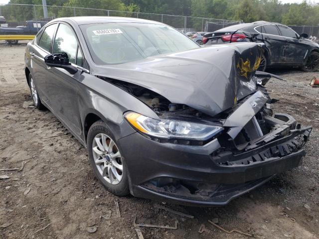 FORD FUSION S 2017 with VIN 3FA6P0G7XHR175799 - Photo from auction