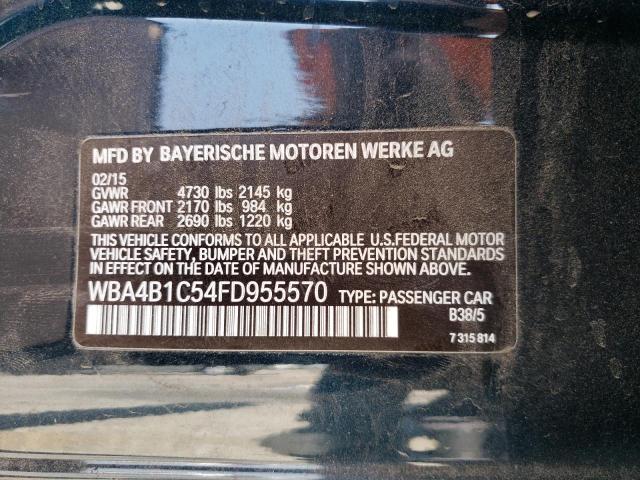 Photo 10 from auction – 2015 BMW 435 I GRAN with VIN WBA4B1C54FD955570