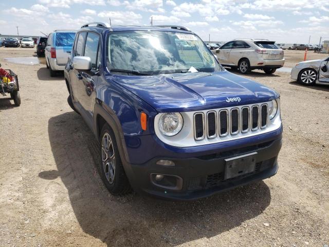 Photo 1 from auction – 2016 JEEP RENEGADE L with VIN ZACCJADT4GPD39773