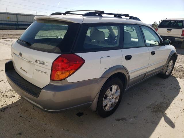 Photo 4 from auction – 2005 SUBARU LEGACY OUT with VIN 4S4BP61C857385110