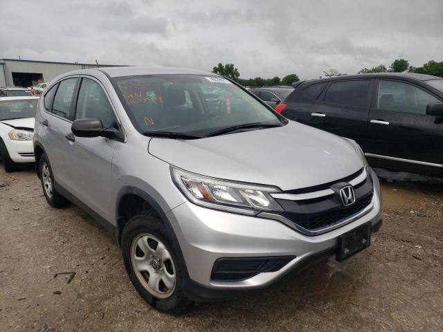 HONDA CR-V LX 2016 with VIN 5J6RM4H33GL110349 - Photo from auction
