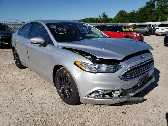 FORD FUSION SE 2018 with VIN 3FA6P0HD0JR148735 - Photo from auction