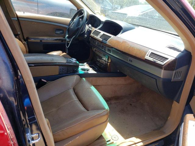 Photo 9 from auction – 2004 BMW 745 LI with VIN WBAGN63594DS53856
