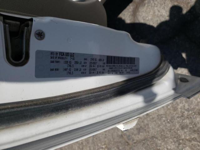 Photo 10 from auction – 2016 DODGE GRAND CARA with VIN 2C4RDGBG6GR371761