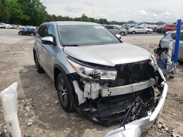 TOYOTA HIGHLANDER 2017 with VIN 5TDBZRFH9HS375314 - Photo from auction