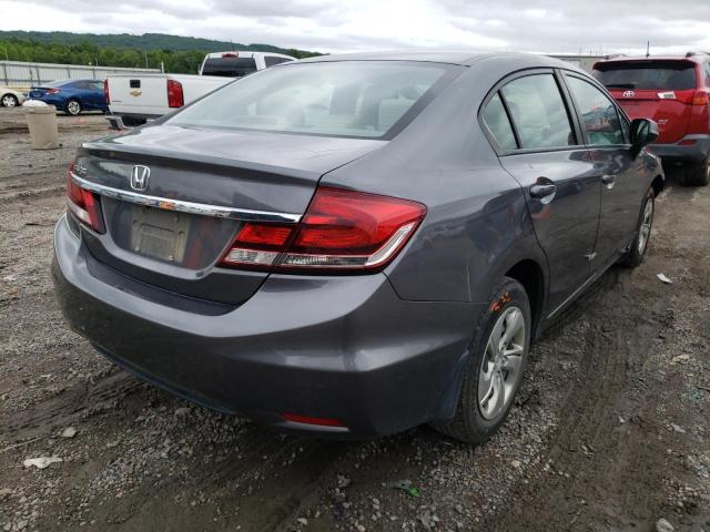 Photo 4 from auction – 2013 HONDA CIVIC LX with VIN 19XFB2F54DE096571