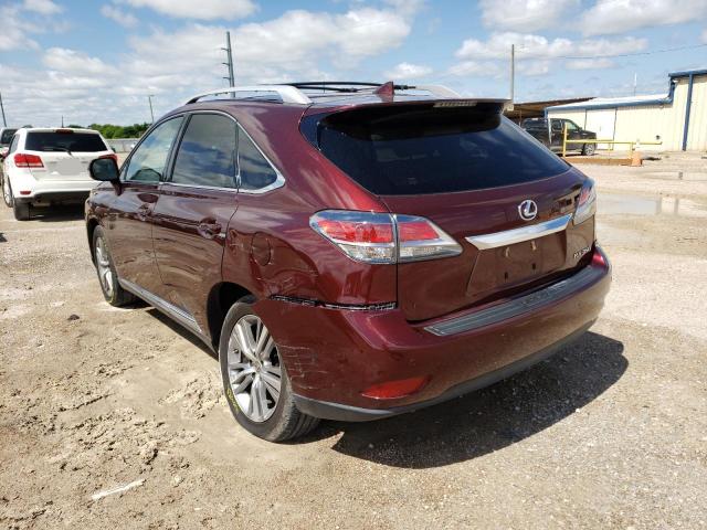 Photo 3 from auction – 2015 LEXUS RX 350 BAS with VIN JTJBK1BA9F2483139