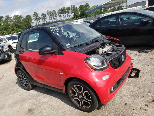 SMART FORTWO 2017 with VIN WMEFK5DA5HK205321 - Photo from auction