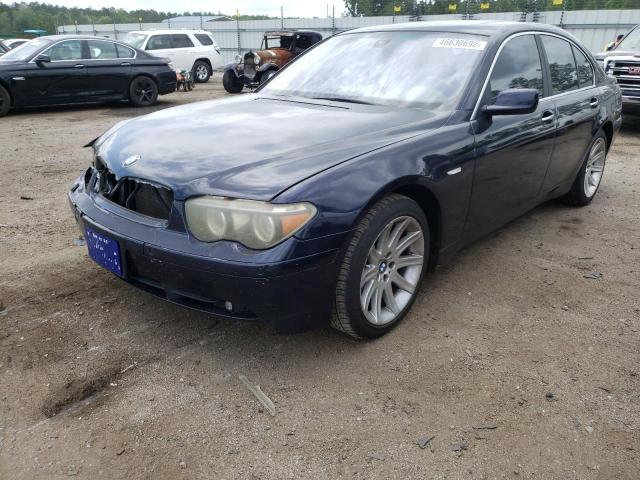 Photo 2 from auction – 2005 BMW 745 I with VIN WBAGL63565DP75383