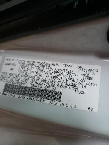 Photo 10 from auction – 2014 TOYOTA TACOMA with VIN 5TFUU4EN5EX085353