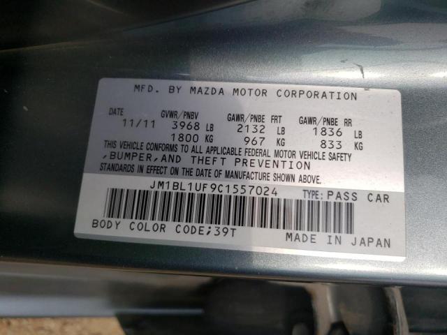 Photo 10 from auction – 2012 MAZDA 3 I with VIN JM1BL1UF9C1557024