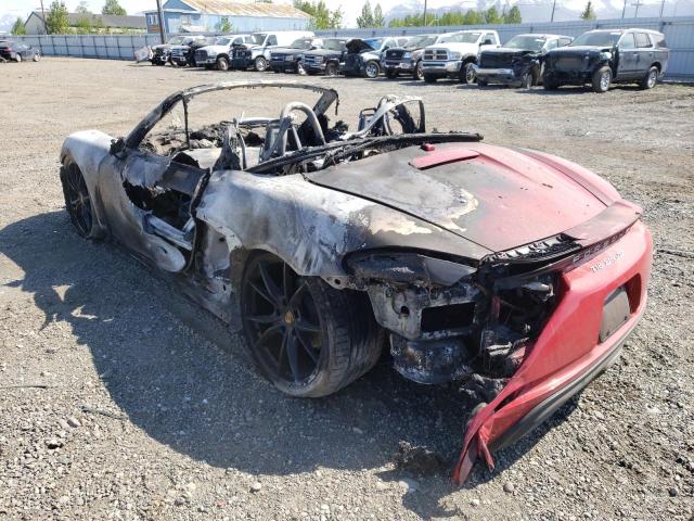 Photo 3 from auction – 2017 PORSCHE BOXSTER with VIN WP0CA2A85HS221135