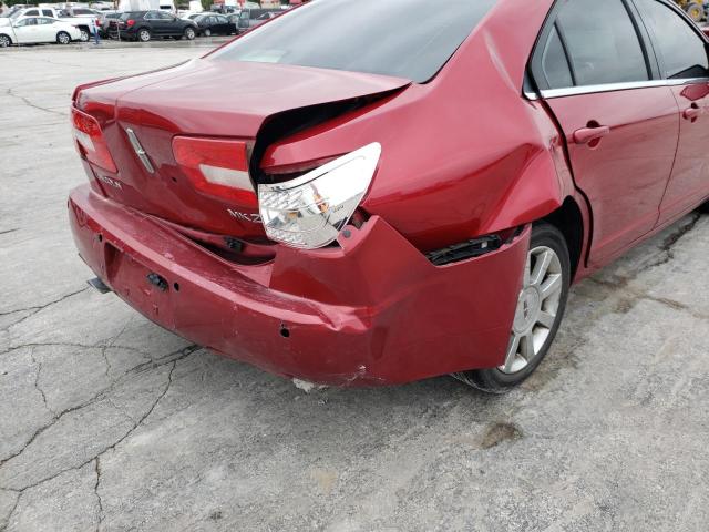Photo 9 from auction – 2008 LINCOLN MKZ with VIN 3LNHM26T98R628389