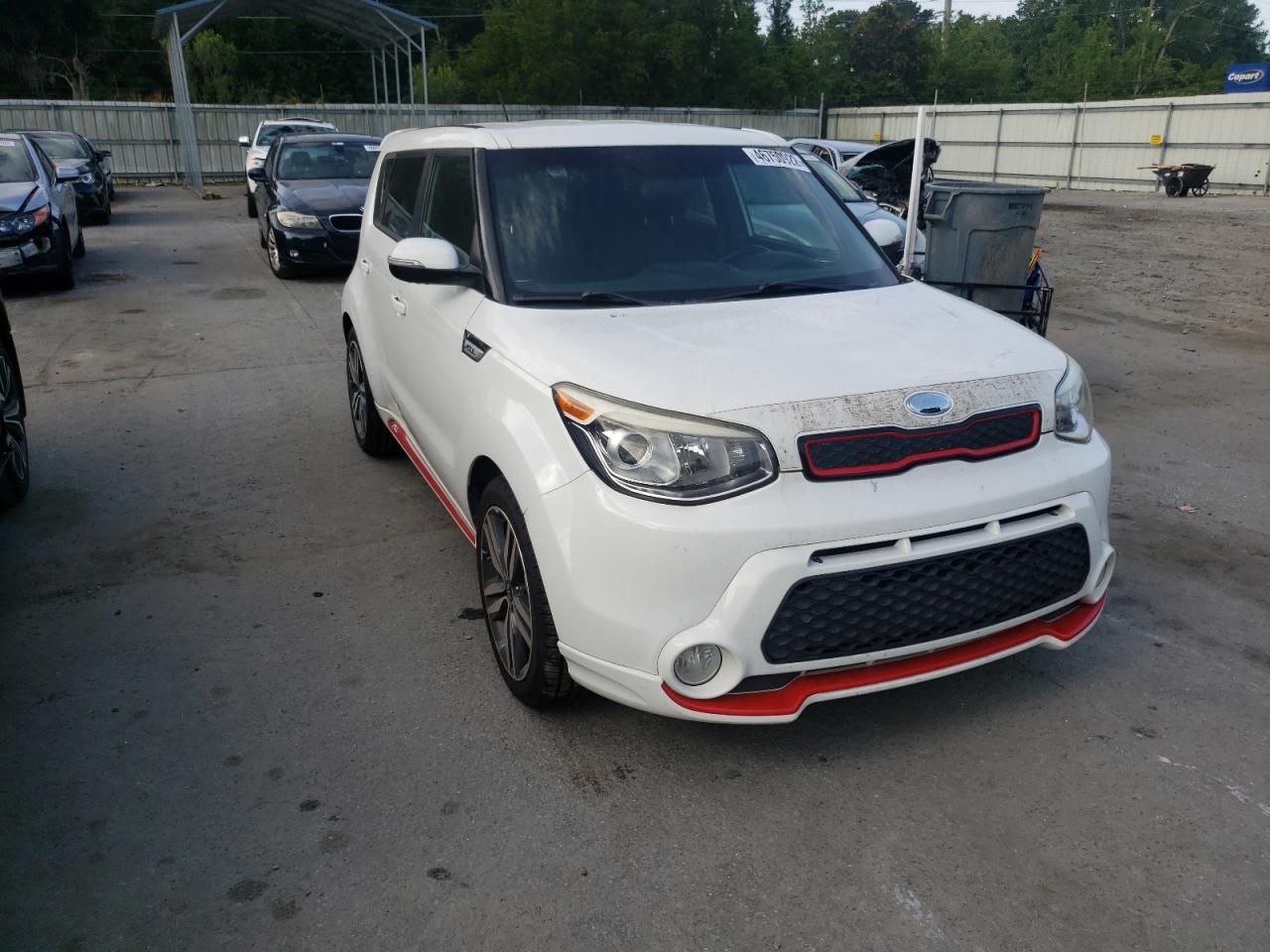 KIA SOUL + 2014 с VIN KNDJP3A54E7024408 - Фото с аукциона