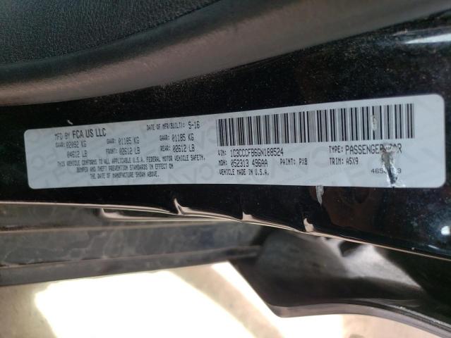 Photo 10 from auction – 2016 CHRYSLER 200 LX with VIN 1C3CCCFB6GN188524