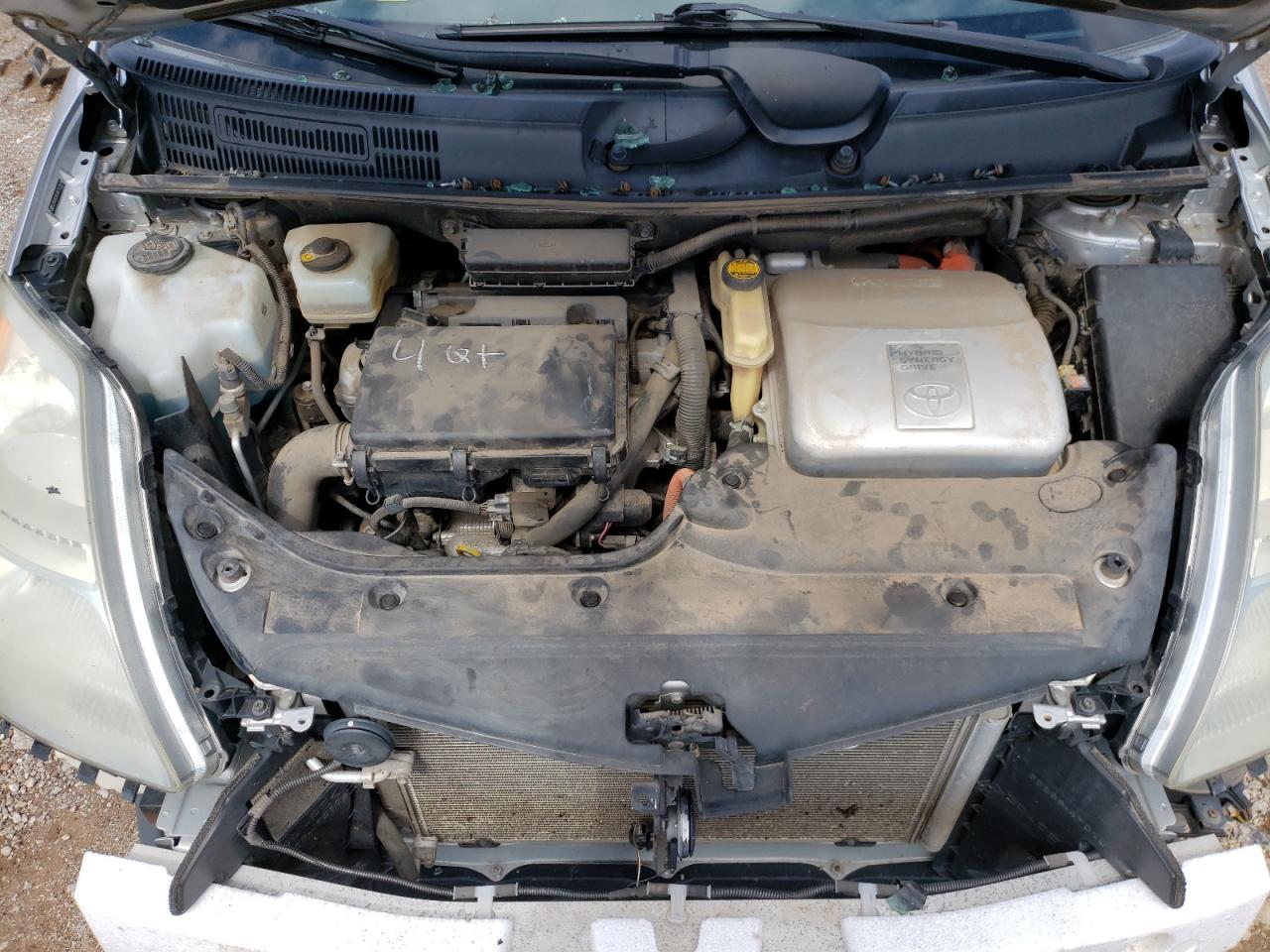 Photo 7 from auction – 2008 TOYOTA PRIUS with VIN JTDKB20U987727528