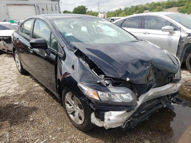 HONDA CIVIC LX 2015 with VIN 19XFB2F56FE060433 - Photo from auction