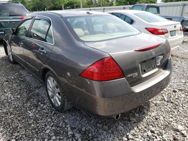 Photo 3 from auction – 2007 HONDA ACCORD EX with VIN 1HGCM66507A006183