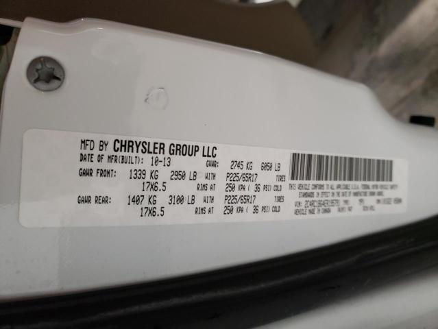 Photo 10 from auction – 2014 CHRYSLER TOWN & COU with VIN 2C4RC1BG4ER195791