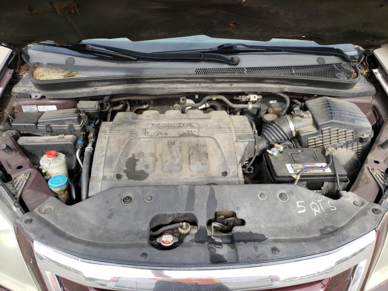 Photo 7 from auction – 2009 HONDA ODYSSEY EX with VIN 5FNRL38649B021568