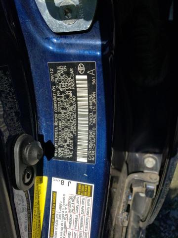 Photo 10 from auction – 2012 TOYOTA PRIUS with VIN JTDKN3DU4C1600740