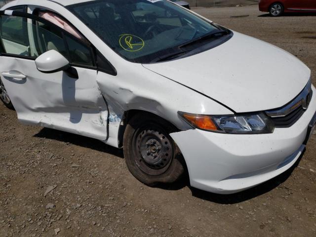 Photo 9 from auction – 2012 HONDA CIVIC LX with VIN JHMFB2F56CS004273