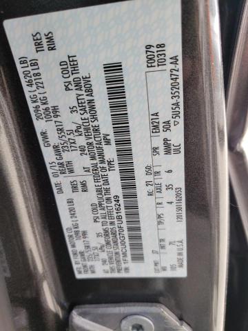 Photo 10 from auction – 2015 FORD ESCAPE SE with VIN 1FMCU0G70FUB16249