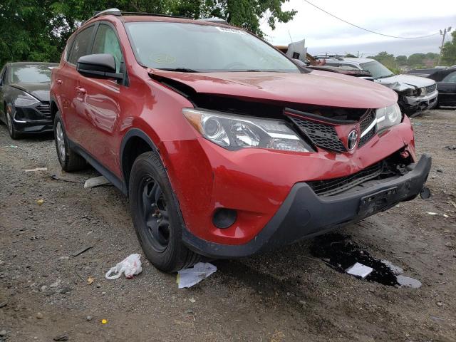 TOYOTA RAV4 LE 2015 with VIN 2T3BFREV9FW393386 - Photo from auction