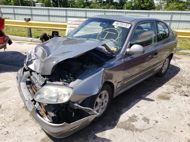Photo 2 from auction – 2004 HYUNDAI ACCENT GL with VIN KMHCG35C84U288955