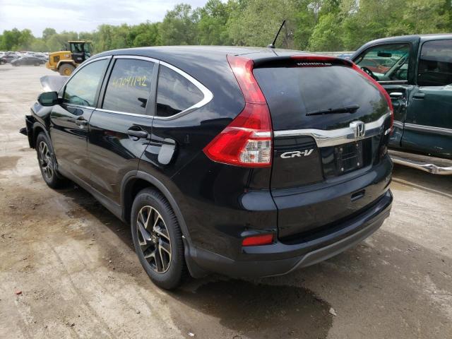 Photo 3 from auction – 2016 HONDA CR-V SE with VIN 2HKRM4H47GH631500