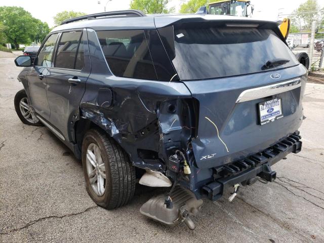 Photo 3 from auction – 2020 FORD EXPLORER X with VIN 1FMSK8DH5LGB02550