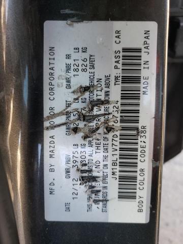 Photo 10 from auction – 2013 MAZDA 3 I with VIN JM1BL1V77D1767324