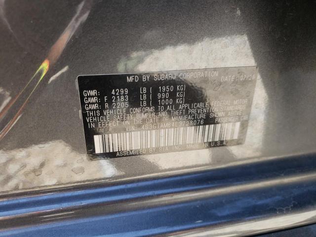 Photo 10 from auction – 2020 SUBARU IMPREZA SP with VIN 4S3GTAM64L3728076