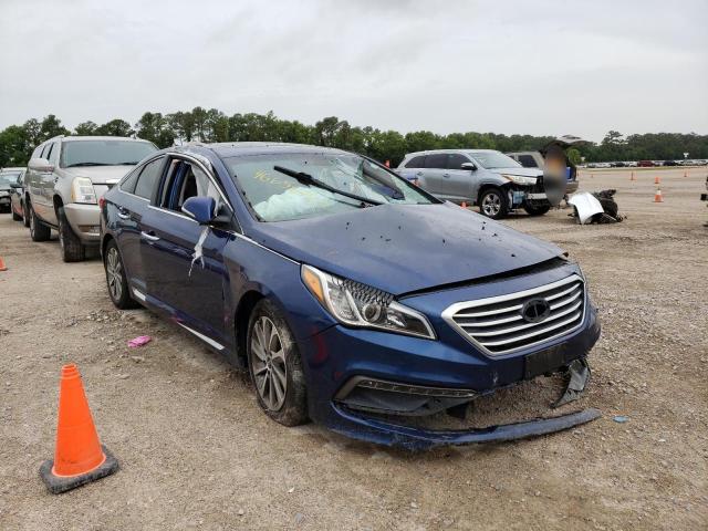 Photo 1 from auction – 2016 HYUNDAI SONATA SPO with VIN 5NPE34AF5GH422320