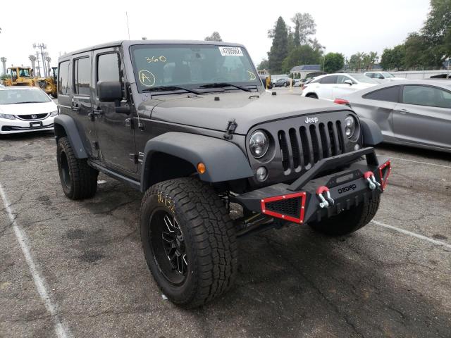 JEEP WRANGLER U 2017 with VIN 1C4BJWDG5HL552202 - Photo from auction