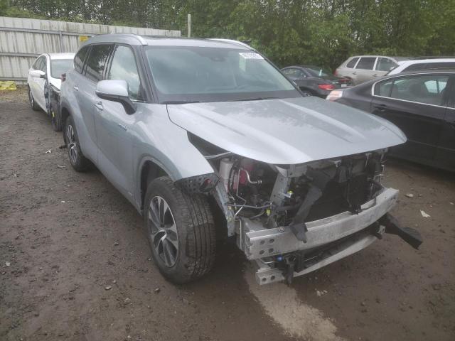 TOYOTA HIGHLANDER 2021 with VIN 5TDGBRCH3MS515995 - Photo from auction