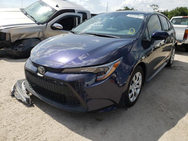 Photo 2 from auction – 2021 TOYOTA COROLLA LE with VIN 5YFEPMAE6MP157613