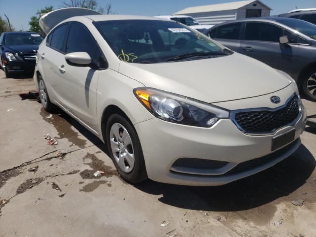 KIA FORTE LX 2015 with VIN KNAFK4A65F5258974 - Photo from auction