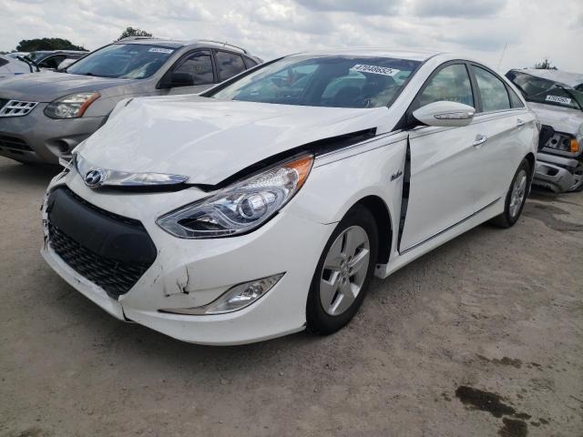 Photo 2 from auction – 2012 HYUNDAI SONATA HYB with VIN KMHEC4A44CA046706