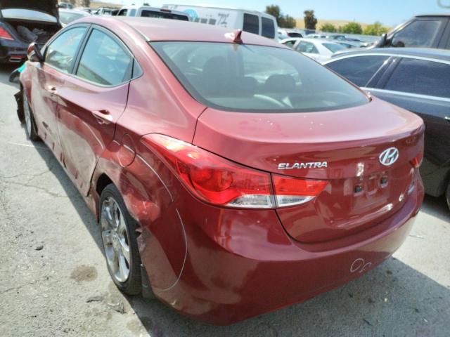 Photo 3 from auction – 2012 HYUNDAI ELANTRA GL with VIN KMHDH4AE8CU483841