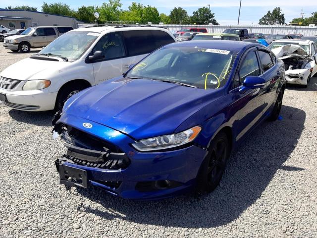 Photo 2 from auction – 2016 FORD FUSION SE with VIN 3FA6P0HD1GR304645
