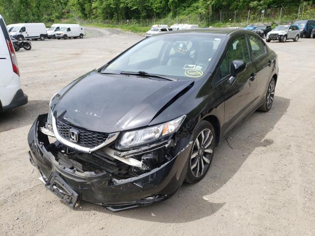 Photo 2 from auction – 2015 HONDA CIVIC EXL with VIN 2HGFB2F93FH515490