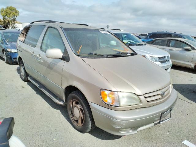 Photo 1 from auction – 2002 TOYOTA SIENNA LE with VIN 4T3ZF13C82U466324